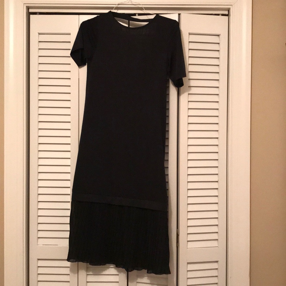 Midi length polyester ASOS Dress w Pleat Detail